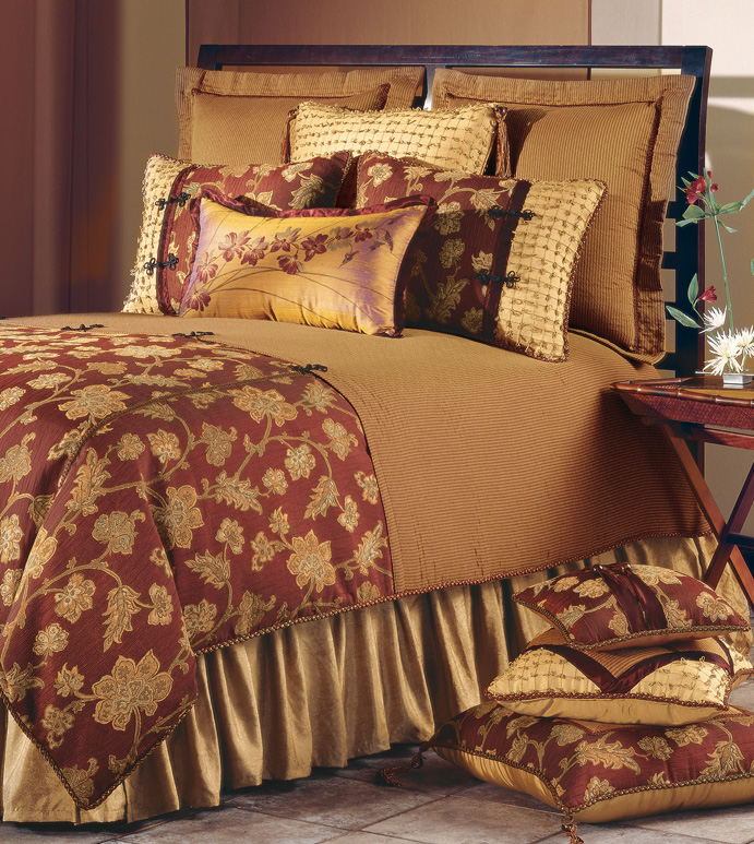 Custom Luxury Bedding Collections on Luxury Bedding By Eastern Accents Kyoto Collection