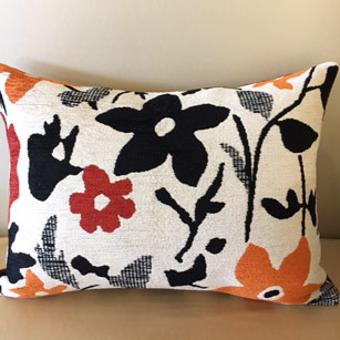 Modern Floral Decorative Pillow