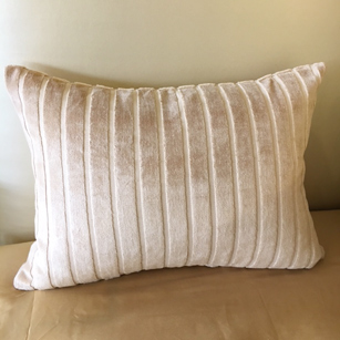 Beige Stripes Decorative Pillow