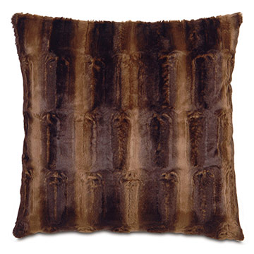 KARINA CHOCOLATE ACCENT PILLOW A