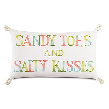 Sandy toes and salty kisses