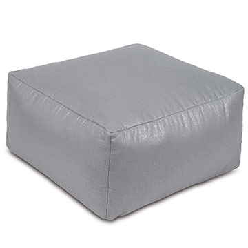 Hallie Opal pouf
