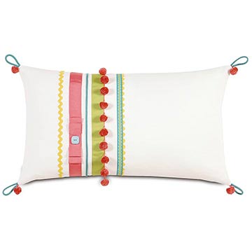 BALDWIN WHITE BOLSTER