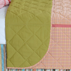 HOPSCOTCH BERRY COVERLET