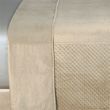 REUSS TAUPE COVERLET