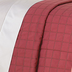 Coverlets Beds Definition on Quarterback Fuchsia Coverlet