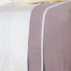 Coverlets  Beds Definition on Quarterback Lavender Coverlet