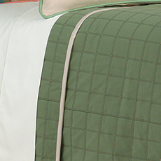 Coverlets  Beds Definition on Quarterback Leaf Coverlet