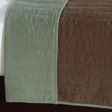 LEON CHESTNUT COVERLET