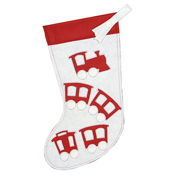 CHOO CHOO STOCKING