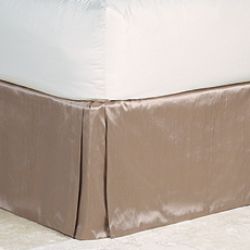 SERICO TAUPE SKIRT  PLEATED