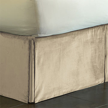LUCERNE TAUPE SKIRT PLEATED