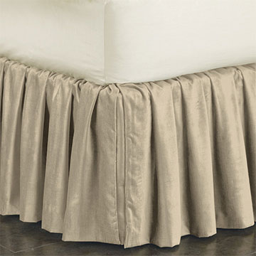 LUCERNE TAUPE SKIRT RUFFLED