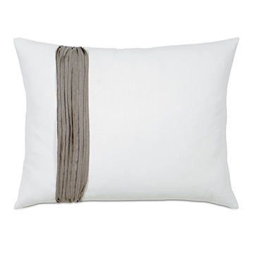 BREEZE WHITE STANDARD SHAM LEFT