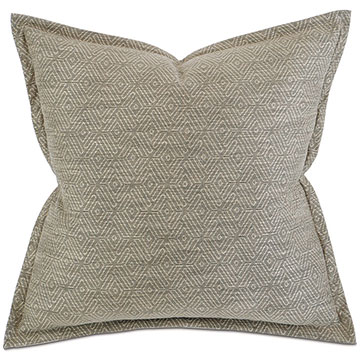 Daffin Umber Euro Sham