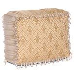 TIFFANY BOXED W/BEADED FRINGE