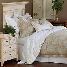 Aileen - tan paisley bedding,neutral paisley bedding,neutral floral bedding,linen bedding,white,cream,tan,ivory,floral,paisley,white and tan,classic,transitional,neutral,linen,floral print