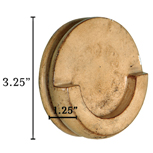 GEMELINA WHEAT WALL FLANGE