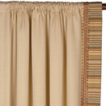 FOLLY SAND CURTAIN PANEL LEFT