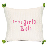 EMBROIDERED PREPPY GIRLS RULE
