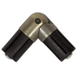 METALLIQUE BRASS ELBOW CONNECTOR