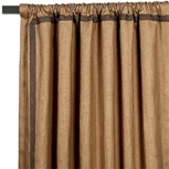 BREEZE SAND CURTAIN PANEL RIGHT