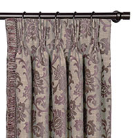 MICA GUNMETAL CURTAIN PANEL RIGHT