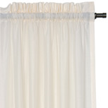 SADLER IVORY CURTAIN PANEL
