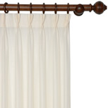 SADLER IVORY CURTAIN PANEL