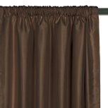 SERICO BROWN CURTAIN PANEL