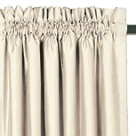 SERICO IVORY CURTAIN PANEL