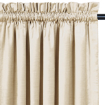 LUCERNE IVORY CURTAIN PANEL