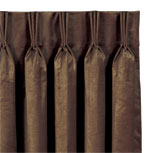LUCERNE MOCHA CURTAIN PANEL
