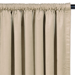 LUCERNE TAUPE CURTAIN PANEL