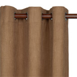 HABERDASH CAMEL CURTAIN PANEL