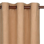 HABERDASH CINNAMON CURTAIN PANEL