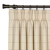 FRANKLIN VANILLA CURTAIN PANEL