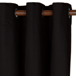 ELI BLACK CURTAIN PANEL