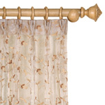 ALEXIA HONEY CURTAIN PANEL