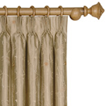 CECILIA CHAMPAGNE CURTAIN PANEL