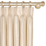 CHESTER CREME CURTAIN PANEL