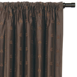 JOSEPHINE BROWN CURTAIN PANEL