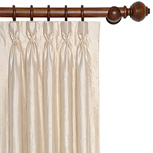 RAINIER IVORY CURTAIN PANEL