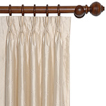 RAINIER IVORY CURTAIN PANEL