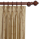 RAINIER GOLD CURTAIN PANEL