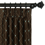 RAINIER BROWN CURTAIN PANEL