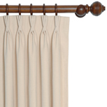 JACKSON IVORY CURTAIN PANEL