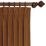 JACKSON RUST CURTAIN PANEL