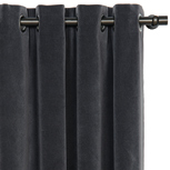 JACKSON CHARCOAL CURTAIN PANEL