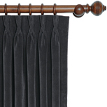 JACKSON CHARCOAL CURTAIN PANEL